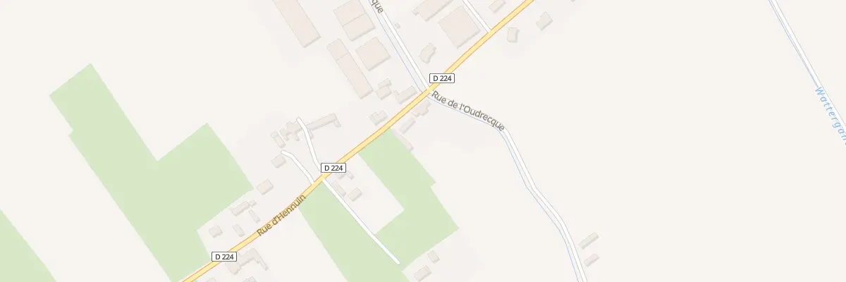 Plan du 1244 Rue d’Hennuin à Audruicq