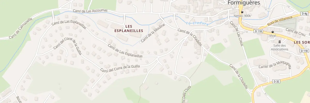 Plan du 6 Cami de Las Esplaneillas à Formiguères