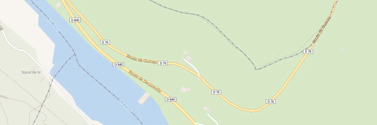 Plan du 5434 Les Roucons à Capdenac