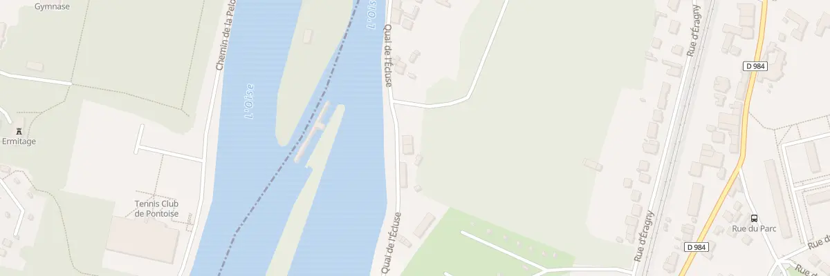Plan du 61 Quai de l’Ecluse à Saint-Ouen-l’Aumône