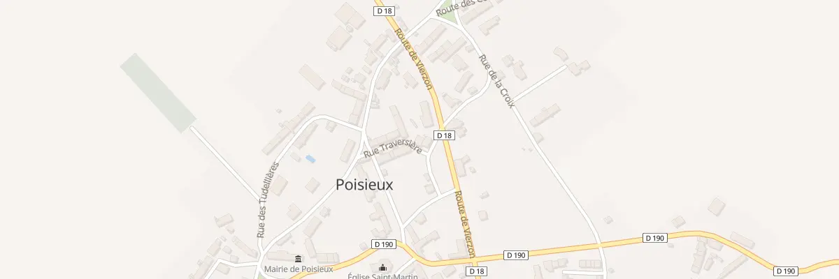 Plan du 5 Rue Traversière à Poisieux