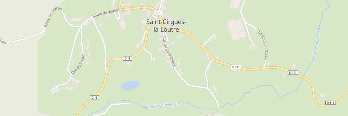 Plan du 5016 Le Bourg à Saint-Cirgues-la-Loutre