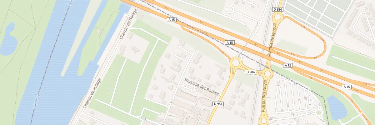 Plan du 24B Imp des Rosiers à Éragny-sur-Oise