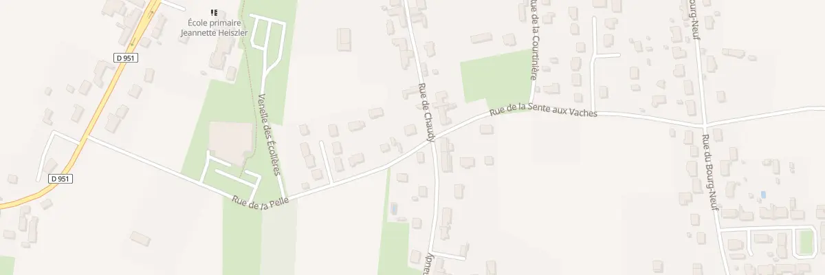 Plan du 26 Rue de Chaudy à Darvoy