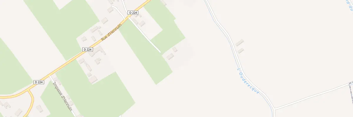 Plan du 1132 Rue d’Hennuin à Audruicq