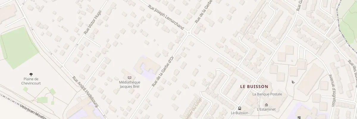 Plan du 27B Rue de la Gerbe d’Or à Magny-les-Hameaux