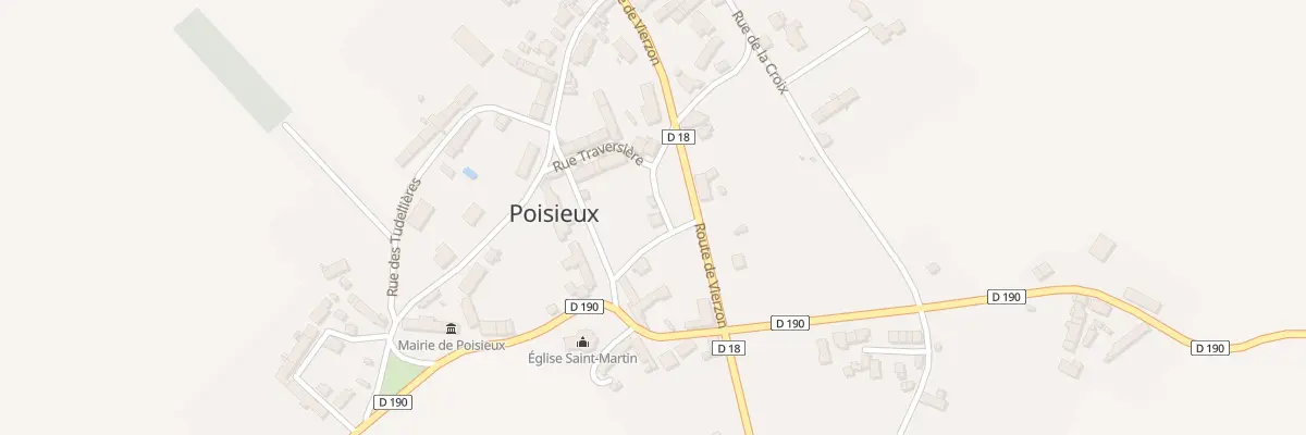 Plan du 2B Rue du Presbytère à Poisieux