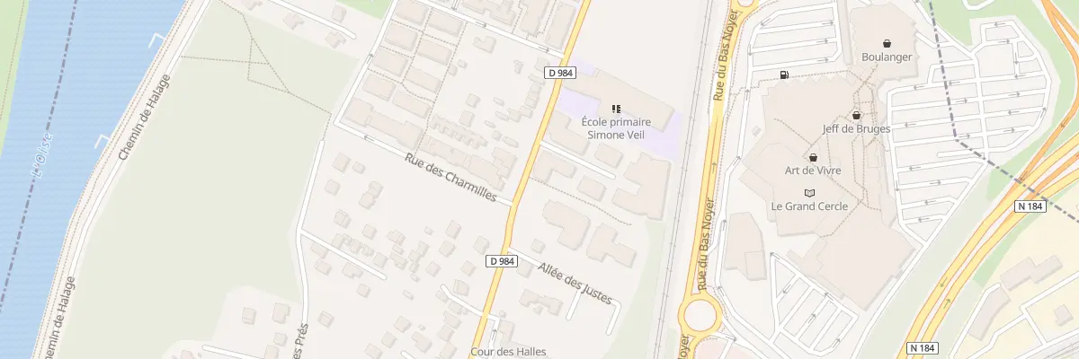 Plan du 51 Av Roger Guichard à Éragny-sur-Oise