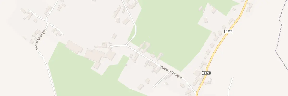 Plan du 12 Rue de Montigny à Auchy-lès-Hesdin