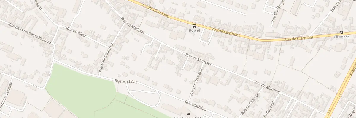 Plan du 74 Rue de Marissel à Beauvais