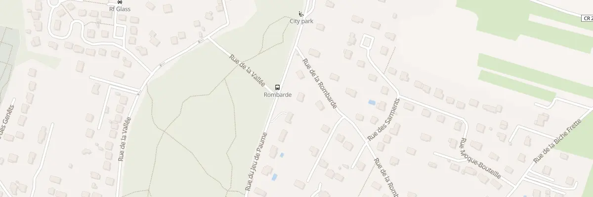 Plan du 27 Rue de la Rombarde à Forges-les-Bains