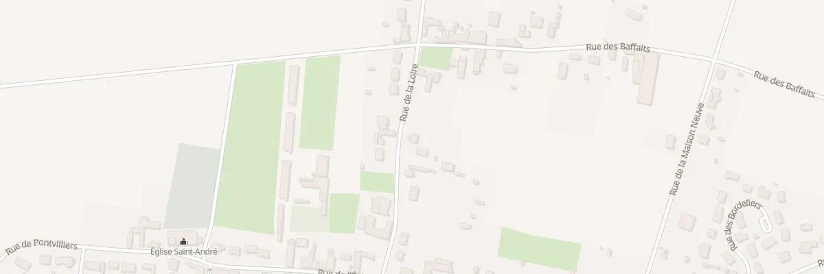 Plan du 14 Rue de la Loire à Darvoy