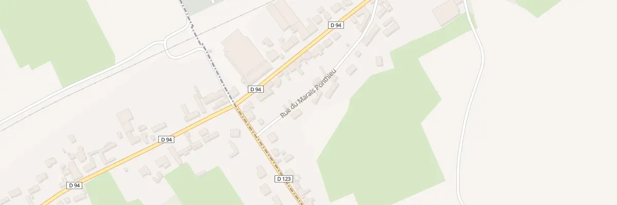 Plan du 11 Rue du Marais Ponthieu à Auchy-lès-Hesdin