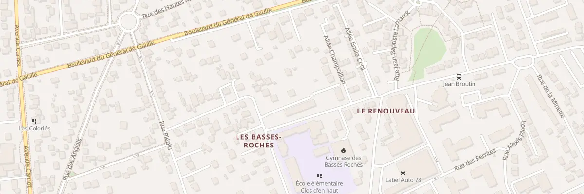 Plan du 48B Rue des Basses Roches à Conflans-Sainte-Honorine