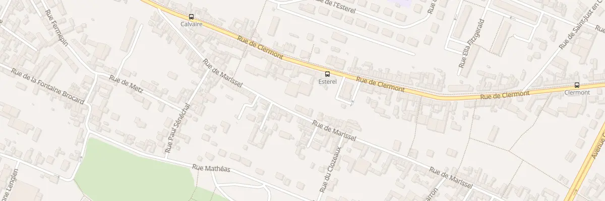 Plan du 45 Rue de Marissel à Beauvais