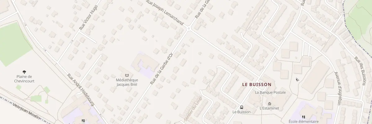 Plan du 29 Rue de la Gerbe d’Or à Magny-les-Hameaux