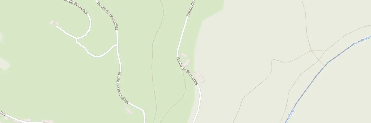 Plan du 508 Rte de Bouxenes à Bor-et-Bar