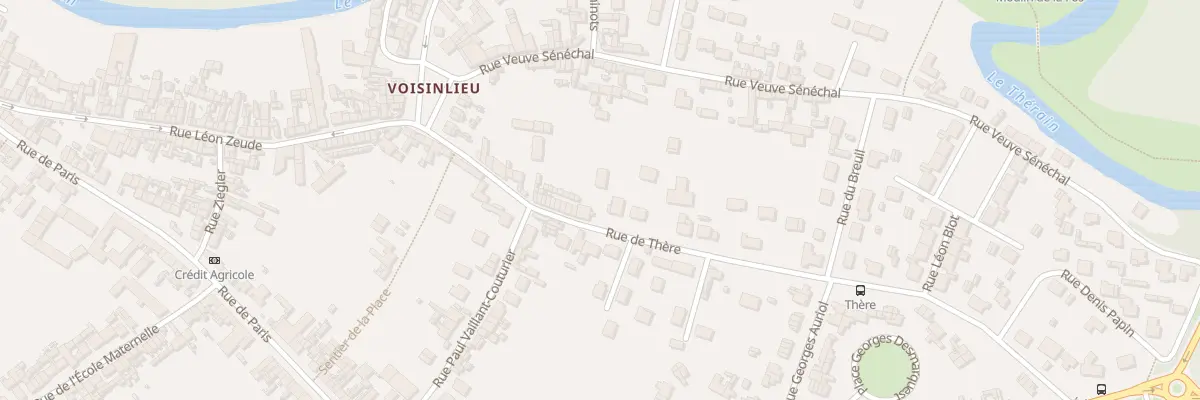 Plan du 33 Rue de Thère à Beauvais