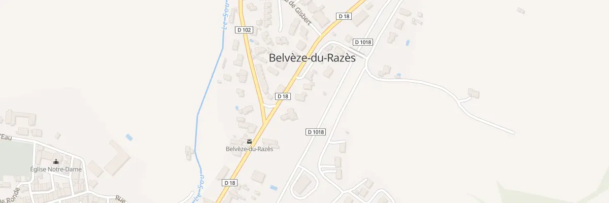 Plan du 212 A Gisbert à Belvèze-du-Razès