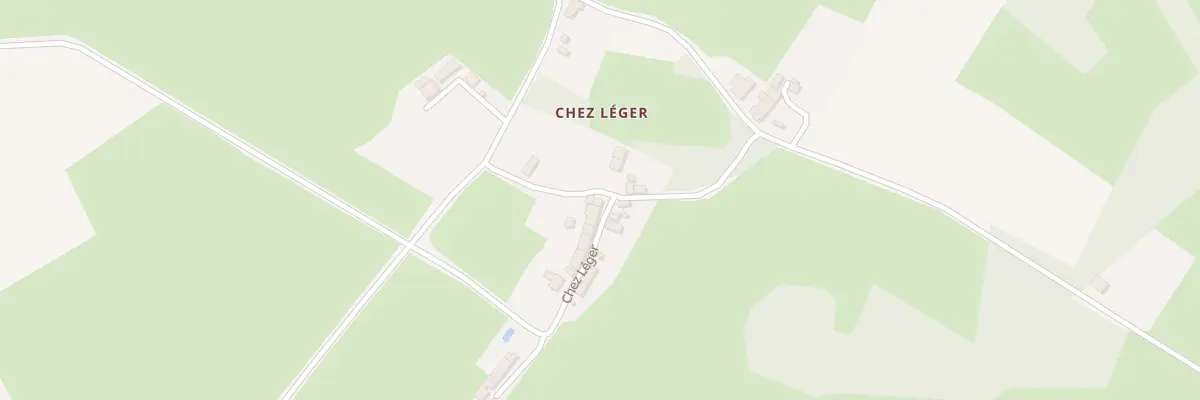 Plan du 5235 Chez Leger à Bétête