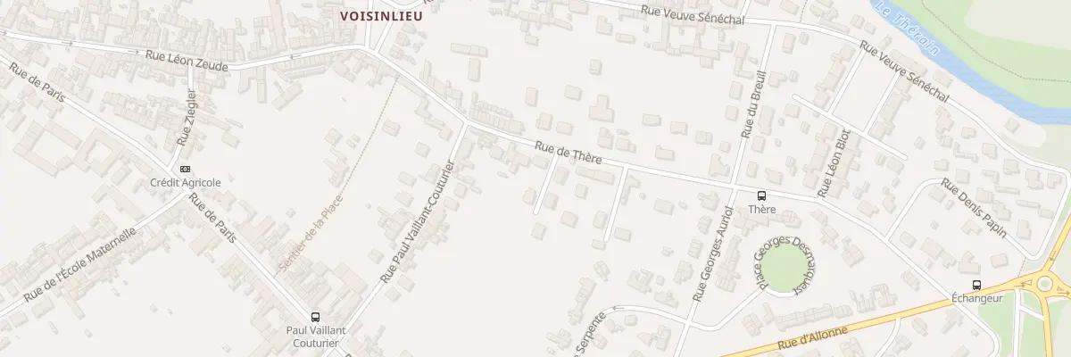Plan du 28B Rue de Thère à Beauvais