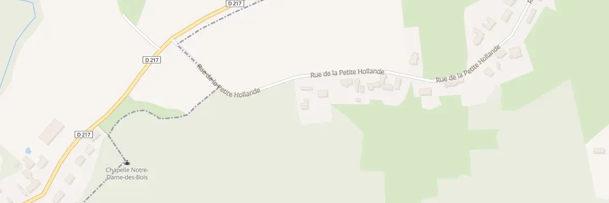 Plan du 77 Rue de la Petite Hollande à Muncq-Nieurlet