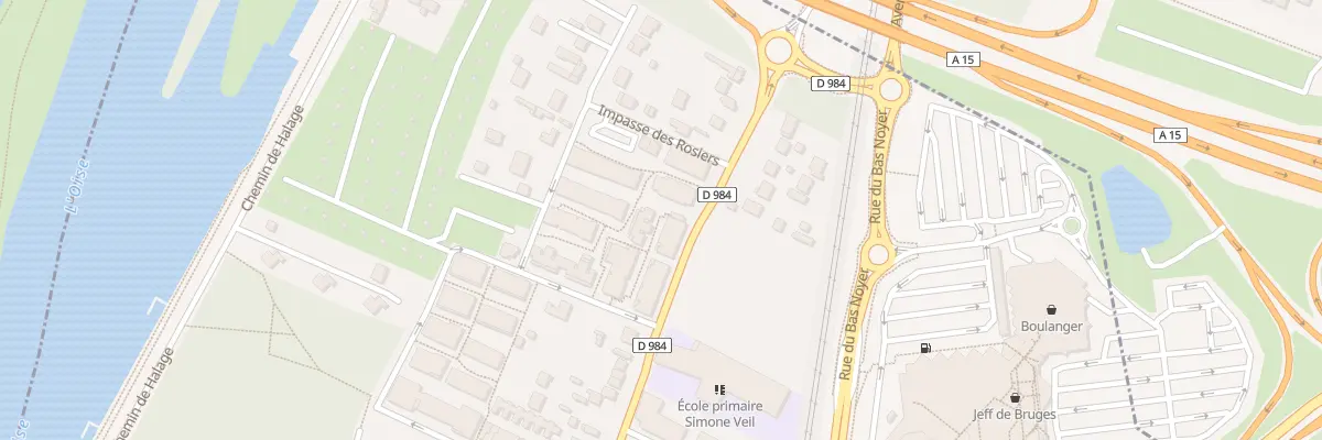 Plan du 46 Av Roger Guichard à Éragny-sur-Oise
