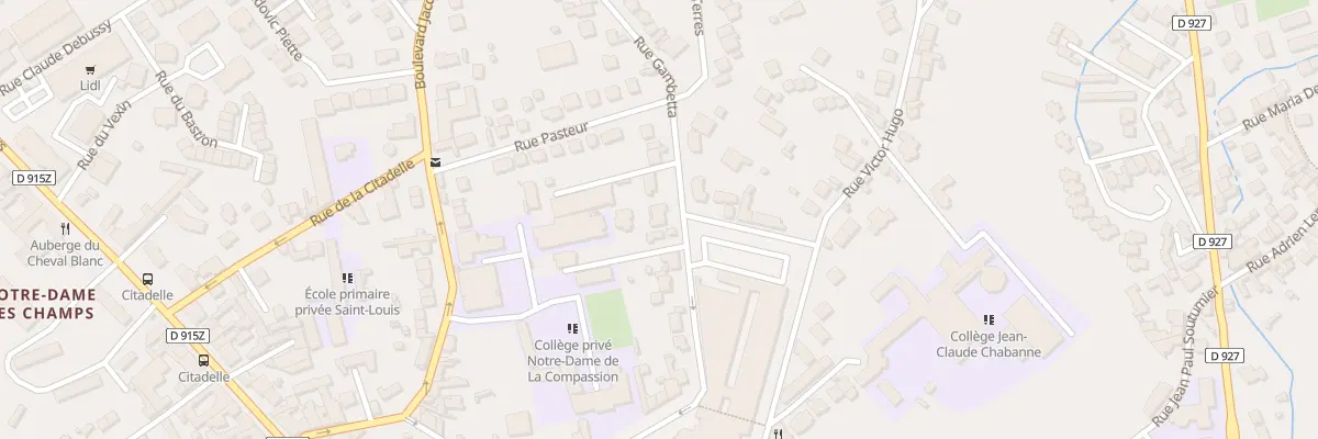 Plan du 17 Rue Gambetta à Pontoise