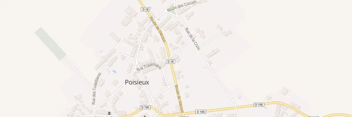 Plan du 6 Rte de Vierzon à Poisieux