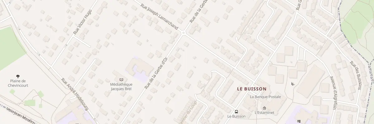Plan du 27 Rue de la Gerbe d’Or à Magny-les-Hameaux