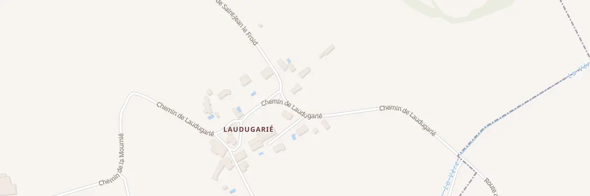 Plan du 5135 Laudugarie à Mailhoc
