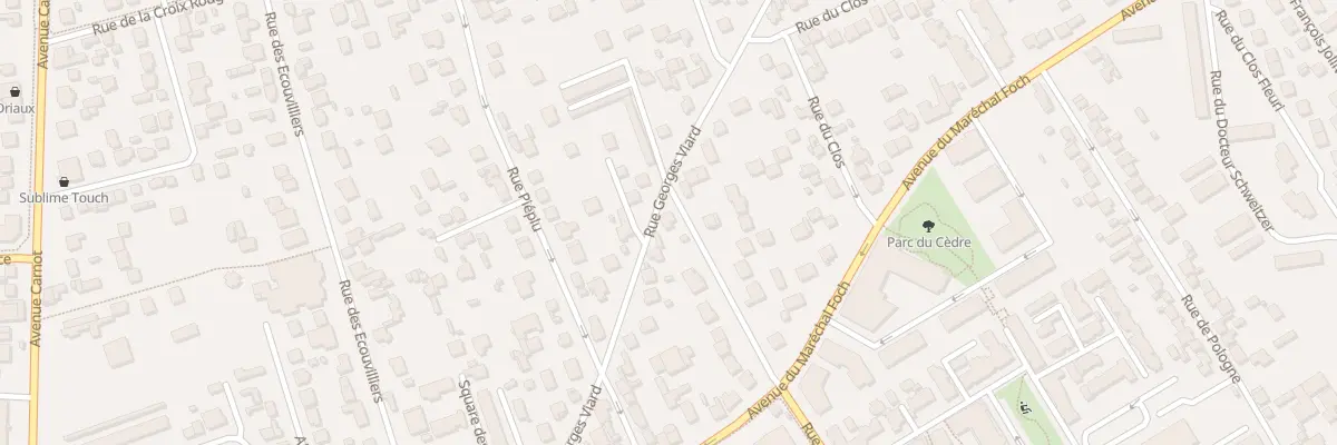 Plan du 22B Rue Georges Viard à Conflans-Sainte-Honorine