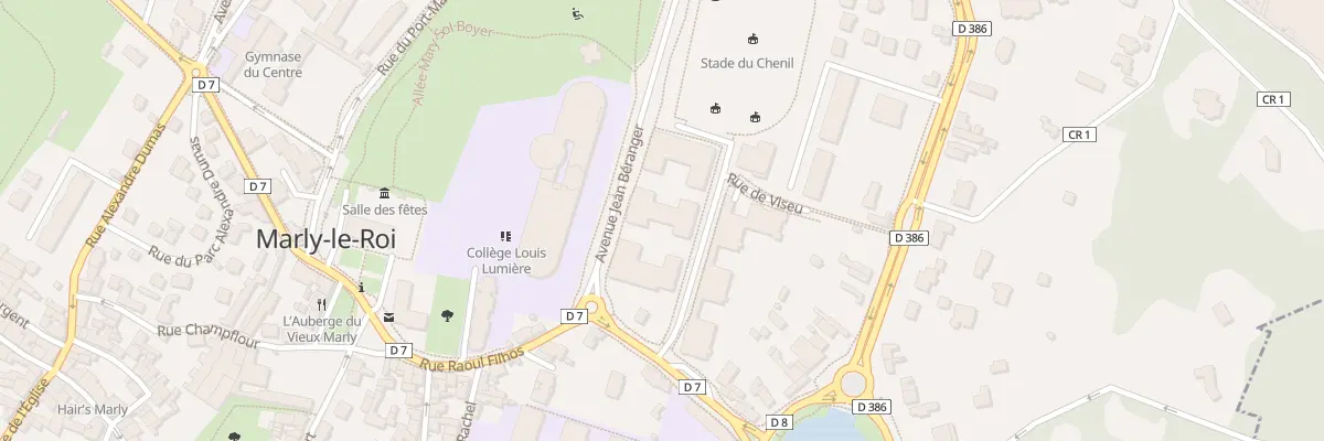 Plan du 3 Rue de Viseu à Marly-le-Roi