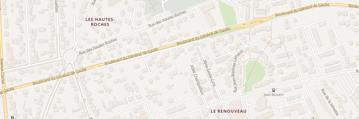 Plan du 88 Bd du Général de Gaulle à Conflans-Sainte-Honorine
