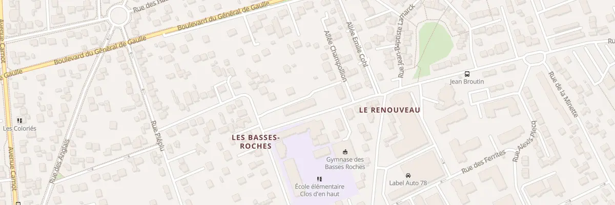 Plan du 92 Rue Jean Broutin à Conflans-Sainte-Honorine