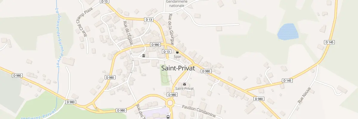 Plan du 7 Pl du Champ de Foire à Saint-Privat