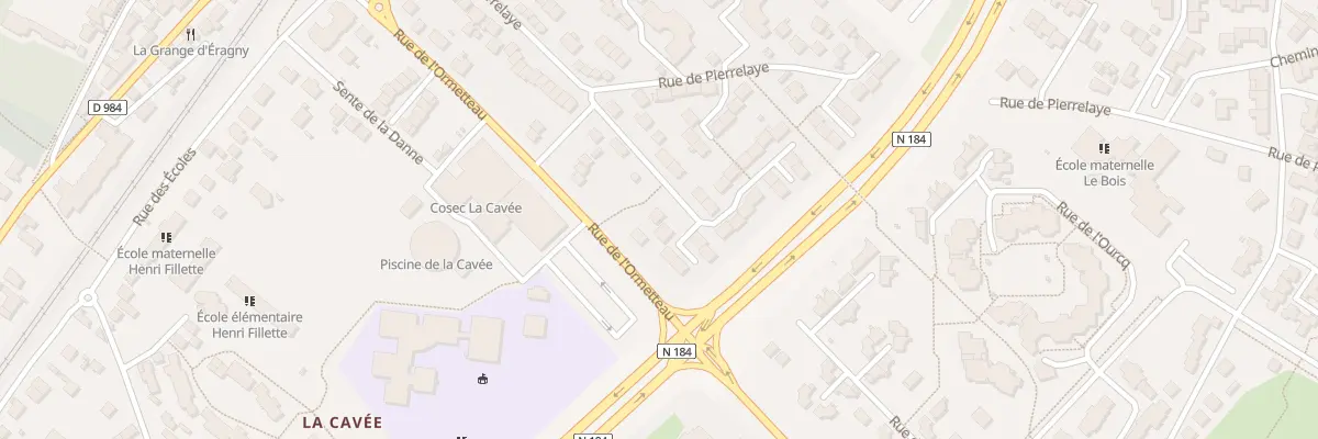 Plan du 10 Rue de la Marne à Éragny-sur-Oise