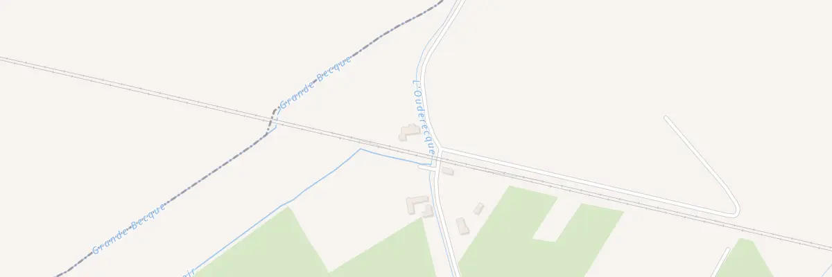 Plan du 997 Rue de l’Oudrecq à Zutkerque