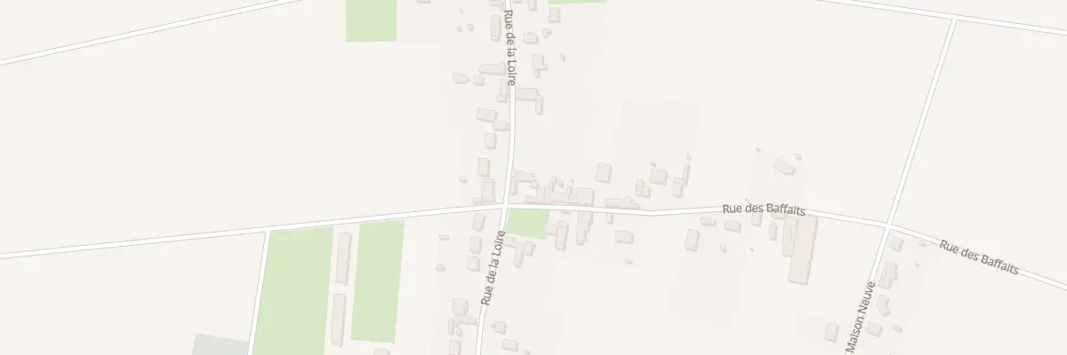 Plan du 1 Rue des Baffaits à Darvoy