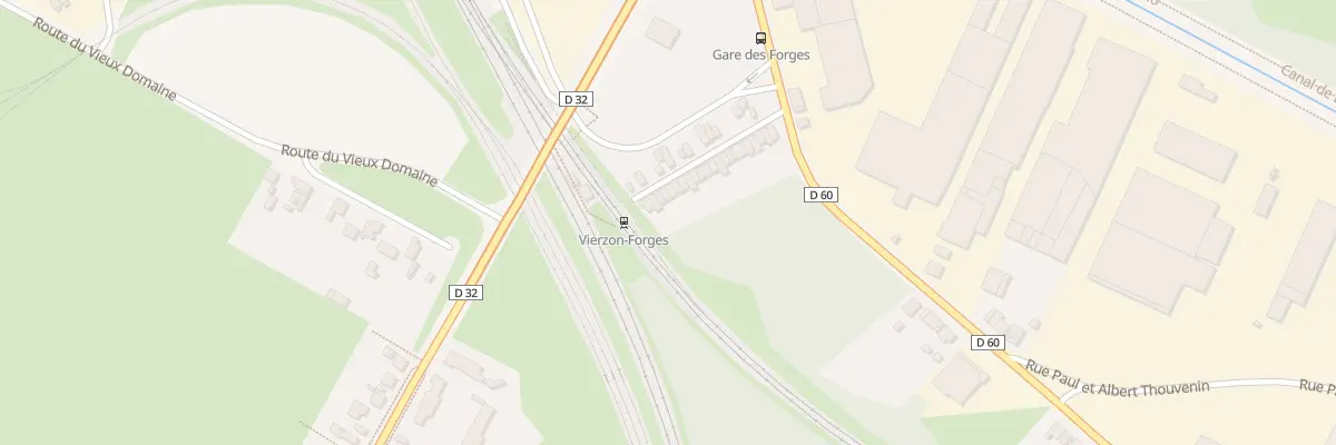 Plan du 39 Imp Ancienne Cite Verrerie à Vierzon