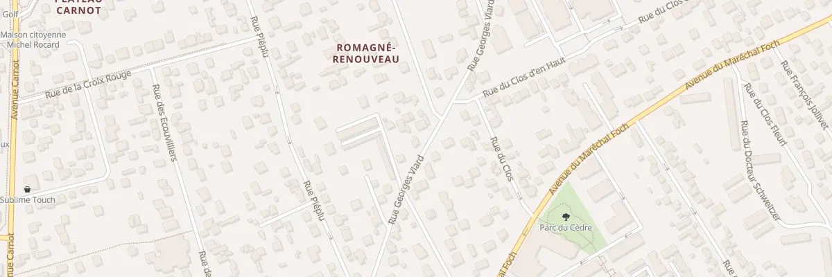 Plan du 39 Rue Georges Viard à Conflans-Sainte-Honorine