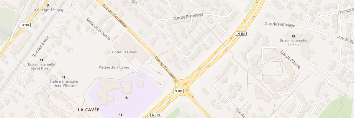 Plan du 12 Rue de la Marne à Éragny-sur-Oise