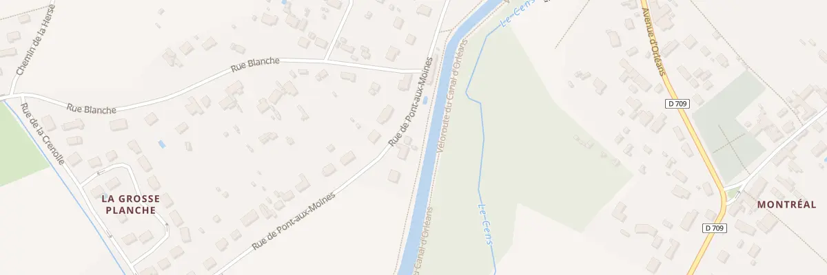 Plan du 31 Rue du Pont aux Moines à Donnery