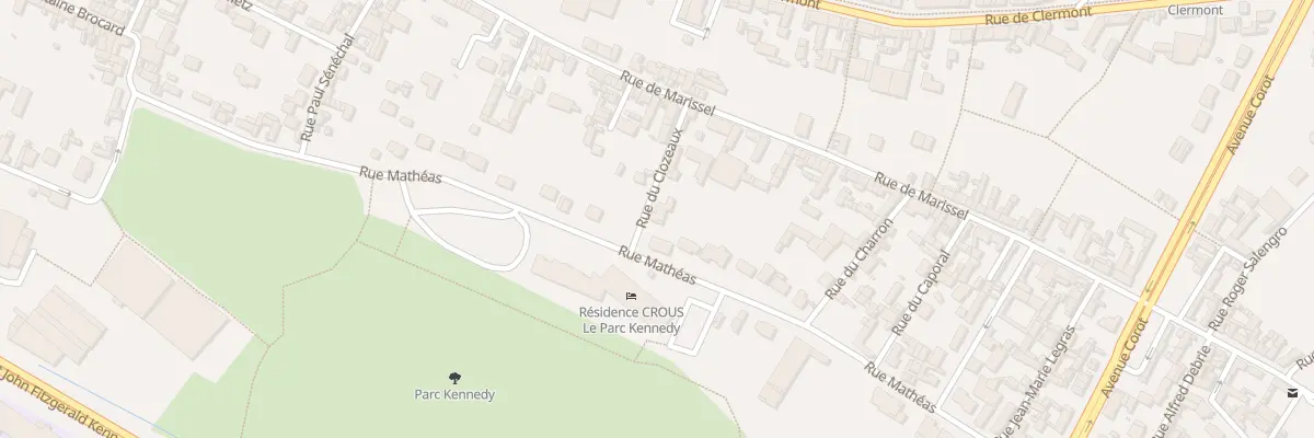 Plan du 9 Rue du Clozeau à Beauvais