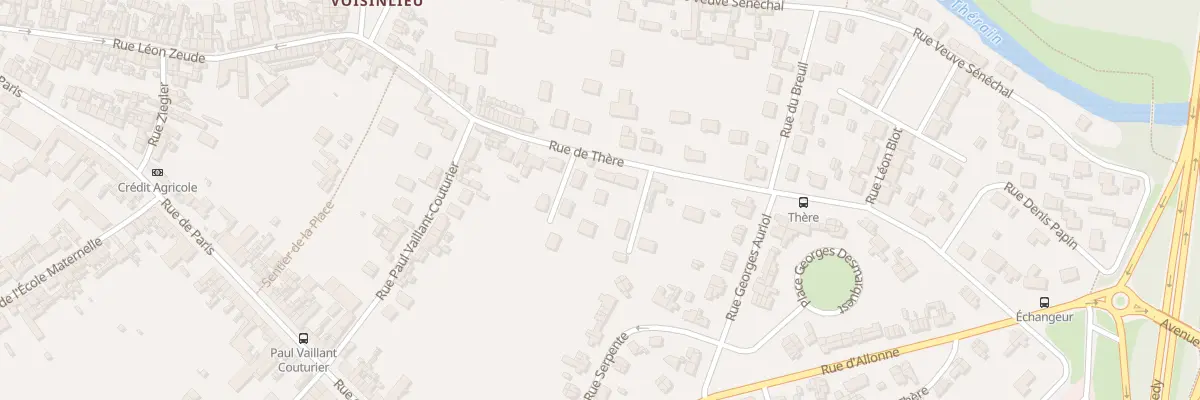 Plan du 34B Rue de Thère à Beauvais