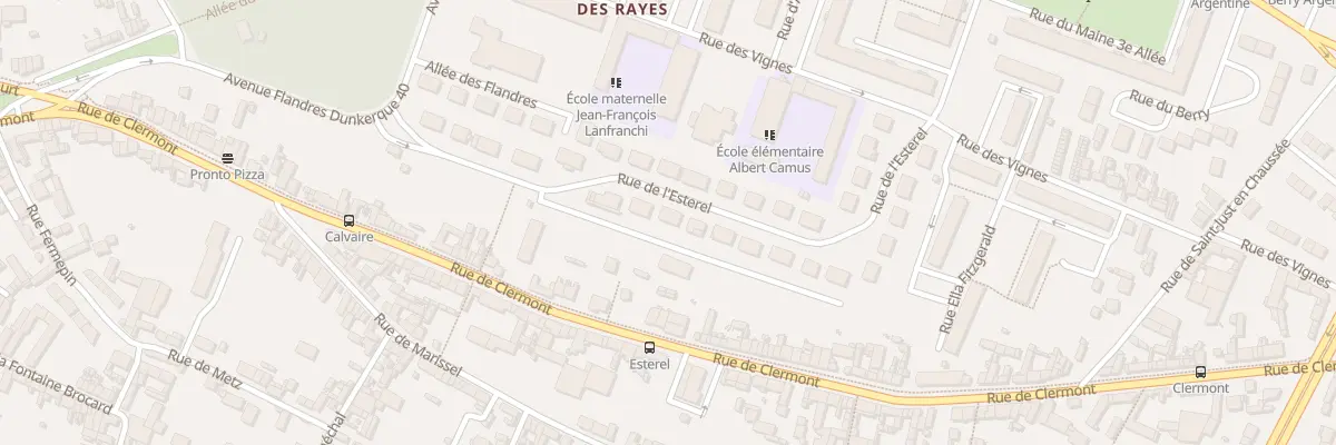 Plan du 8 Rue de l’Esterel à Beauvais