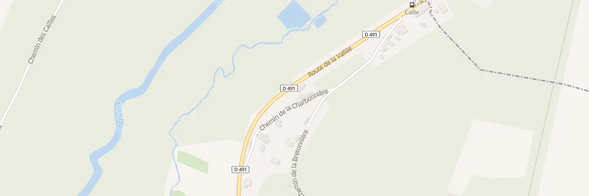 Plan du 5 Che de la Charbonniere au Mérévillois
