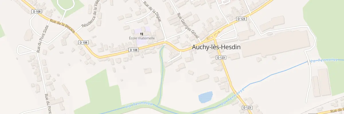 Plan du 15 Rue de la Besace à Auchy-lès-Hesdin