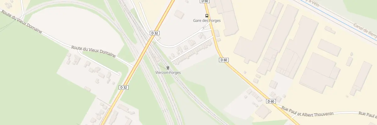 Plan du 31A Imp Ancienne Cite Verrerie à Vierzon