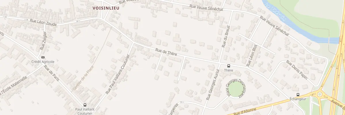 Plan du 36 Rue de Thère à Beauvais